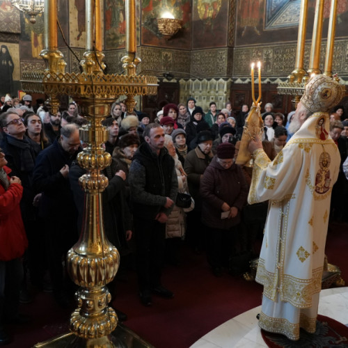 Ceremonii religioase la praznicul Întâmpinării Domnului în Galați