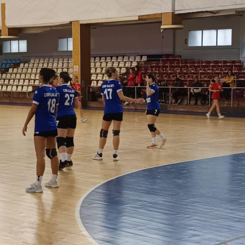 Echipele galățene de handbal, noi meciuri în campionatul național