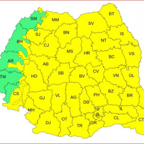 Avertizare meteorologică pentru vreme rece până pe 24 februarie 2025