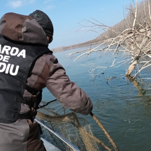 Control asupra uneltelor de pescuit în județele din sud-estul României