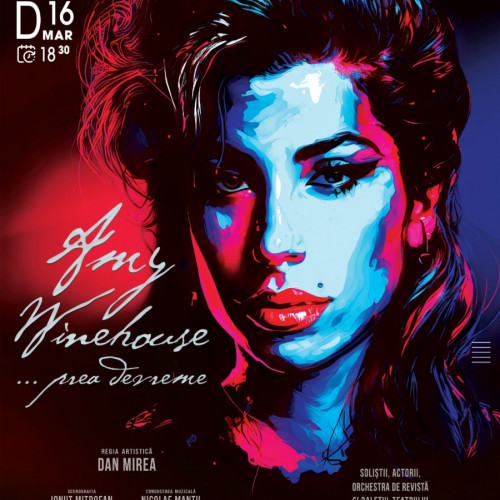 Spectacol dedicat Amy Winehouse la Teatrul Național de Operă și Operetă