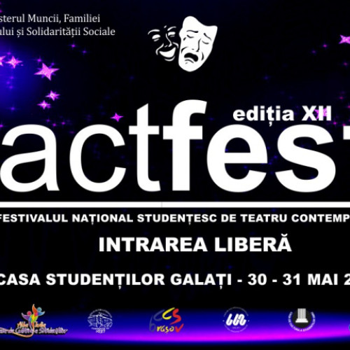 Festivalul Național Studențesc de Teatru Contemporan &quot;ActFest&quot; 2025, la Galați
