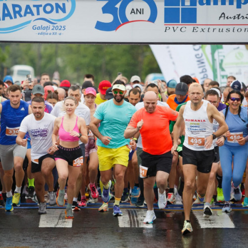 Galatiul, capitala solidarității, găzduiește a XII-a ediție a Semimaratonului
