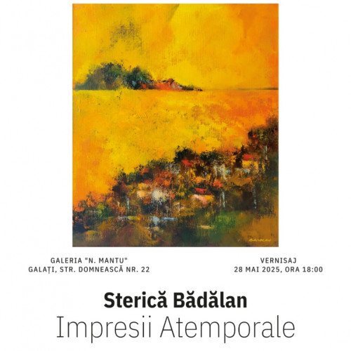 Vernisajul expoziției &quot;Impresii Atemporale&quot; la Galati