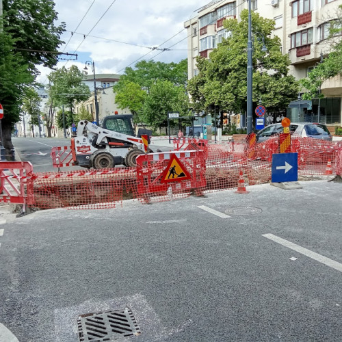 Restricții de trafic și devieri rutiere în Galați din cauza unui accident de teren