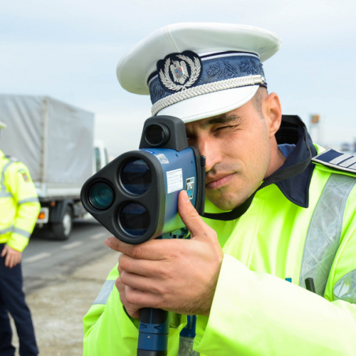 Radarele Poliției Rutiere din Galați vor funcționa în weekend pentru monitorizarea traficului