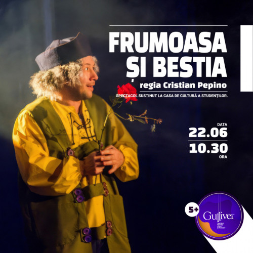 spectacolul „frumoasa și bestia” la teatru: o lecție de iubire și devotament