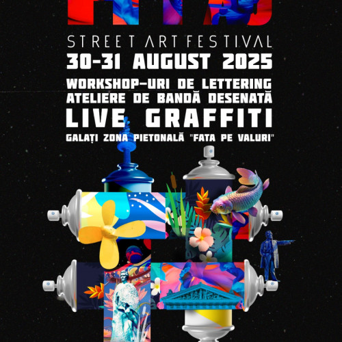 Festivalul &quot;HTag&quot; aduce artă și energie în galati