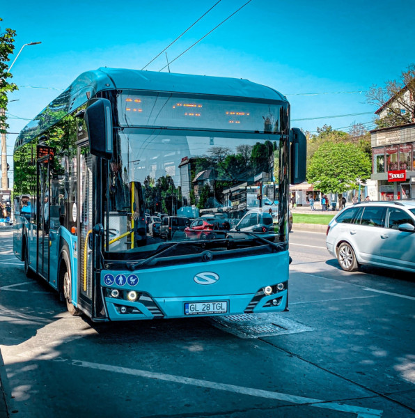 Galați: transportul public va circula după programul normal începând din 8 septembrie 2025