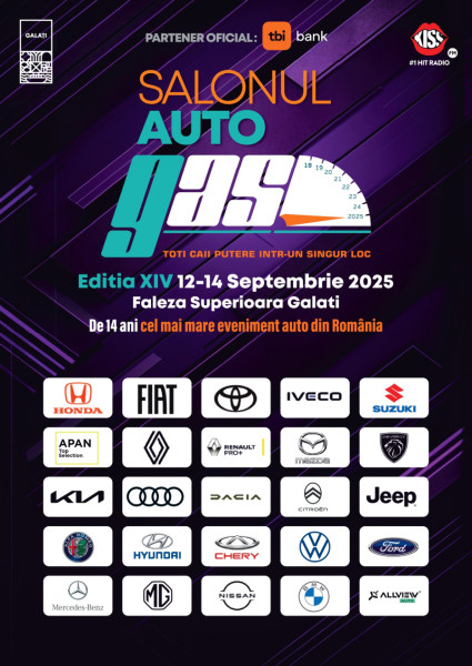 Salonul Auto GAS2025 ajunge la a XIV-a ediție la Galați
