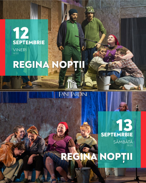 Regina nopții, un dar pentru seniorii Galațiului