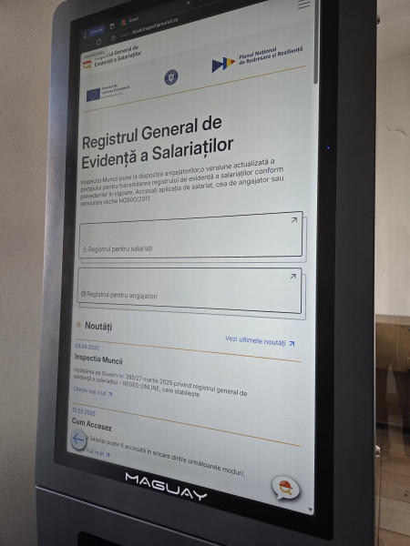 Reprezentanți ai angajatorilor invitați la întâlnire online despre REGES Online
