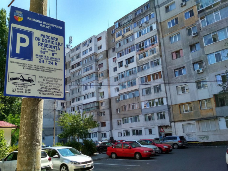 Sesiune nouă de atribuire a locurilor de parcare în Galați