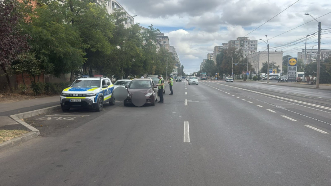 Galați: 183 de sancțiuni în cadrul unei acțiuni rutiere pentru traversări neregulamentare
