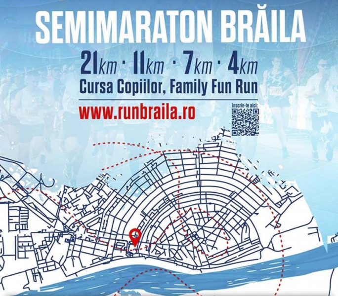 CARITABIL. Semimaratonul Brăila 2025 vă aşteaptă Scris de Viaţa liberă Duminică, 14 Septembrie 2025 14:00