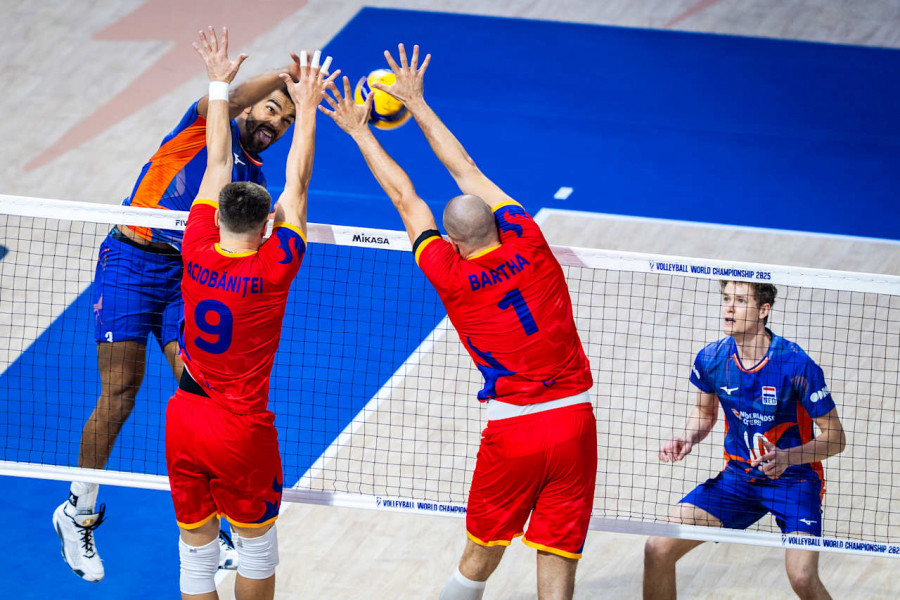 România încheie pe locul patru în grupa de la Campionatul Mondial de volei masculin