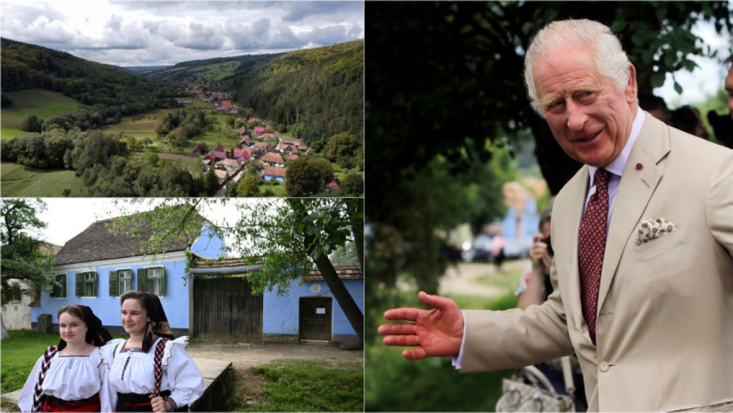 Regele Charles își găsește refugiu și pasiuni în satele din Transilvania