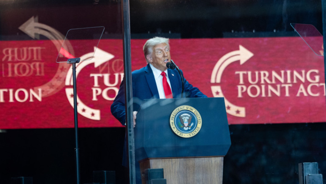 Donald Trump spune că îi urăște pe rivalii săi la comemorarea lui Charlie Kirk
