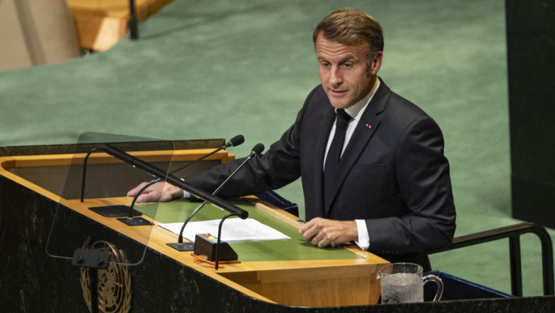 Macron îi spune lui Trump că Nobelul pentru Pace depinde de oprirea conflictului Israel-Palestina