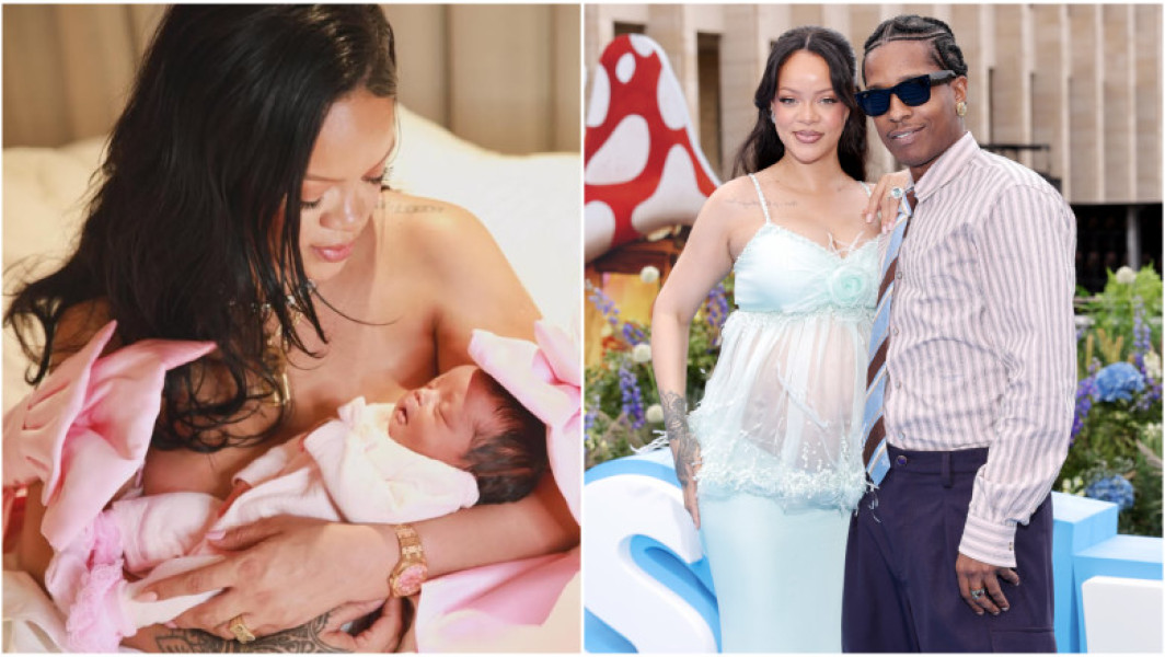 Rihanna a devenit mamă pentru a treia oară și a adus pe lume o fetiță