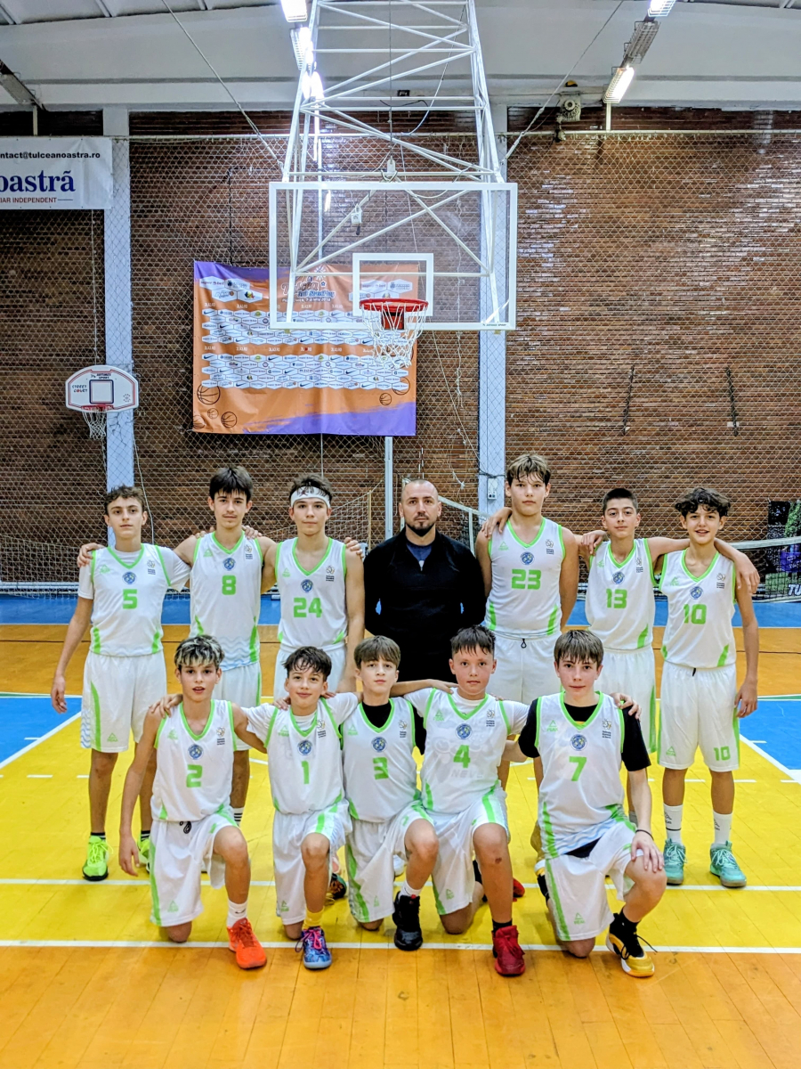 Juniorii U14 de la CSM-LPS Galați încep cu succes campionatul național de baschet