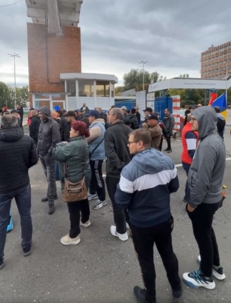 Siderurgiștii de la Liberty Galați protestează din nou din cauza întârzierii salariilor