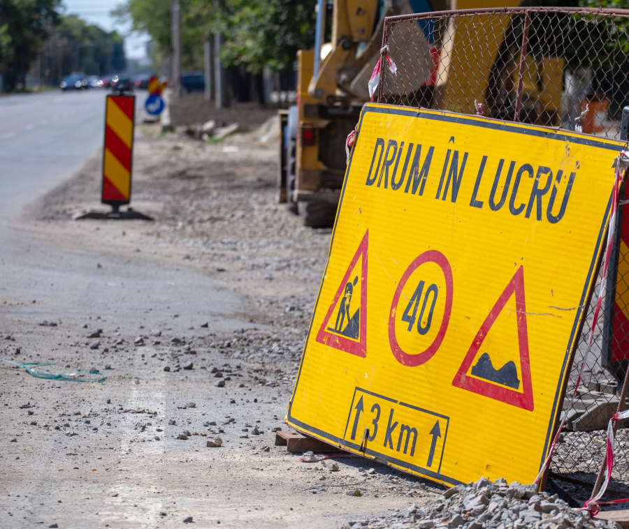 Bulevardul George Coșbuc, închis traficului până în noiembrie 2025 în Galați