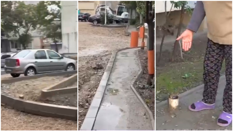 Locatarii din Brăila protestează față de noile amenajări care afectează parcările