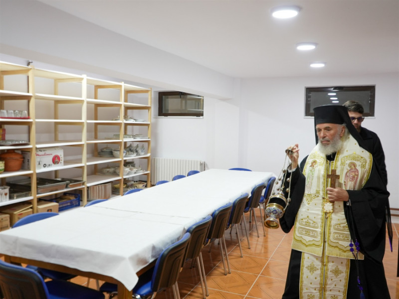 Arhiepiscopul Casian a binecuvântat reamenajarea Cantinei sociale din Dunărea de Jos