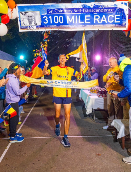Adrian Papuc din Galați a alergat 5.000 km la ultramaratonul din New York