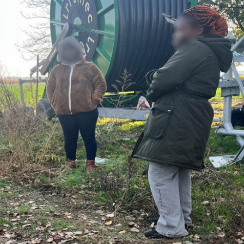 Trei africani prinși la frontiera României încercând să intre ilegal