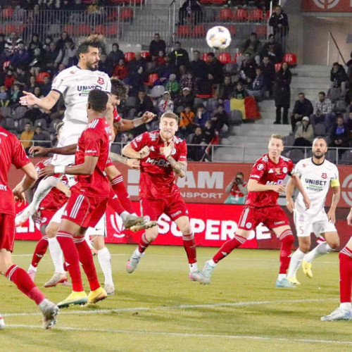 Oțelul a învins FC Hermannstadt cu 3-1 și rămâne pe loc de play-off